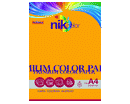CARTA FOTOCOPIE COLORATA 210 x 297mm 80gr ARANCIO FLUO 100ff A4