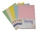 CARTA FOTOCOPIE COLORATA 210 x 297mm 80gr VERDE TENUE 100ff A4