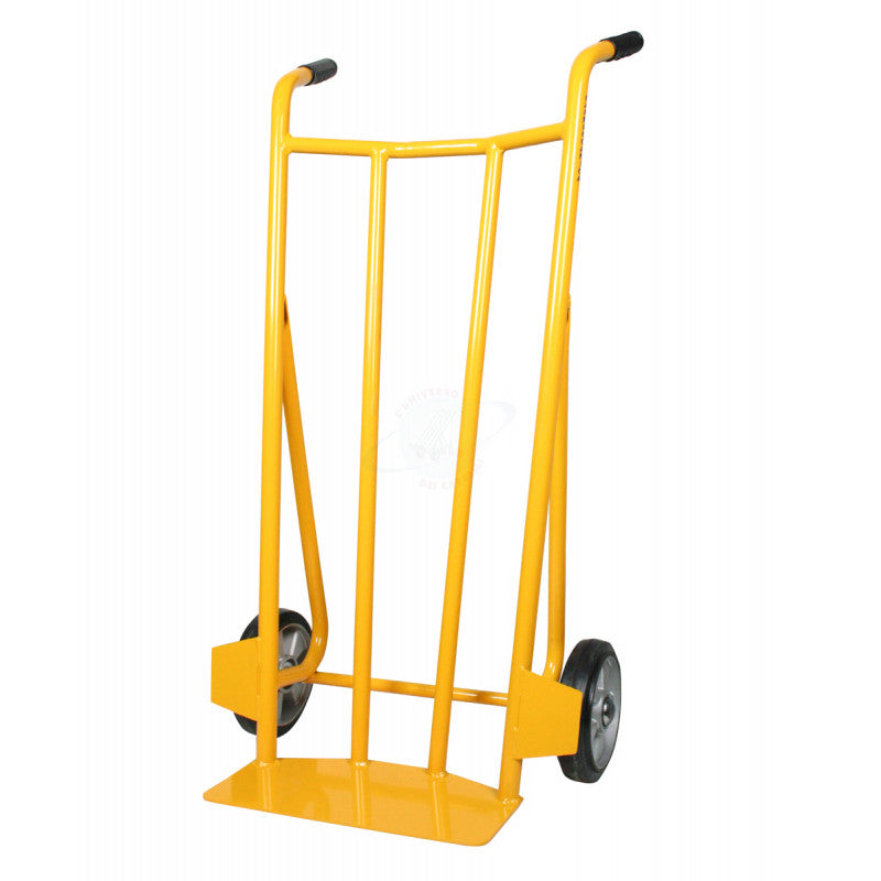 CARRELLO A SPALLA CURVA  MONTA RUOTE IN ELASTIC