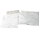 BUSTE SACCO IN TYVEK BIANCOtaglio QUADRO ADESIVA 250 x 350mm 55gr