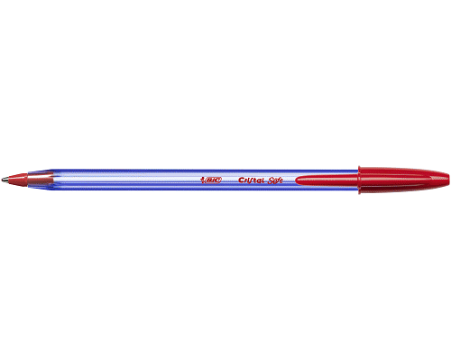 PENNA A SFERA CRISTAL SOFT 1,2 mm ROSSO