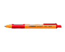 PENNA A SFERA A SCATTO POINTBALL 0,5 ROSSO