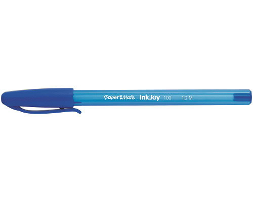 PENNA A SFERA INKJOY 100 CAP BLU