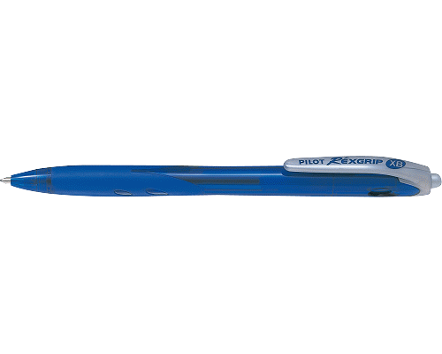 PENNA A SFERA A SCATTO REXGRIP PERMANENTE XB 1,6 BLU