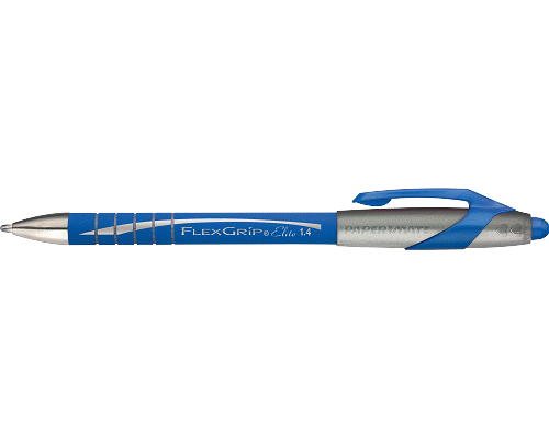 PENNA A SFERA A SCATTO FLEXGRIP ELITE PERMANENTE BLU