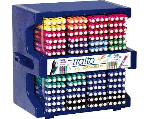 PENNA A SFERA CANCELLIK CANCELLABILE 0,4 ASS.TI ESPOSITORE DA 192 P