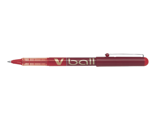 PENNA ROLLER V-BALL LIQUIDO 0,7 ROSSO