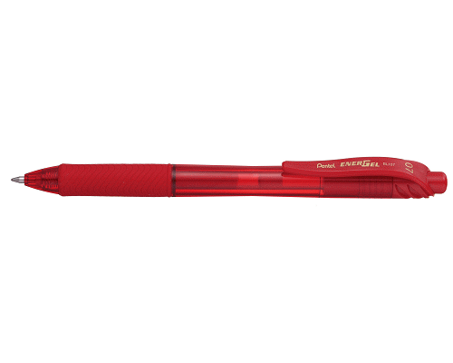 PENNA ROLLER GEL A SCATTO ENERGEL X GEL 0,7 ROSSO