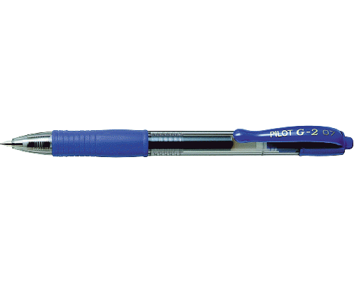 PENNA ROLLER GEL A SCATTO G-2 GEL 0,7 BLU