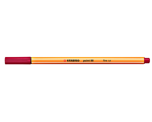 FINELINER POINT 88 0,4 FINE CARMINIO