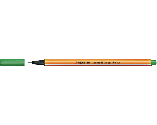 FINELINER POINT 88 0,4 FINE VERDE NEON