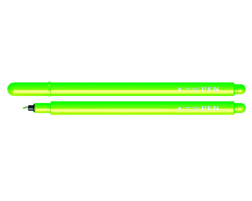 FINELINER TRATTO PEN VERDE FLUO