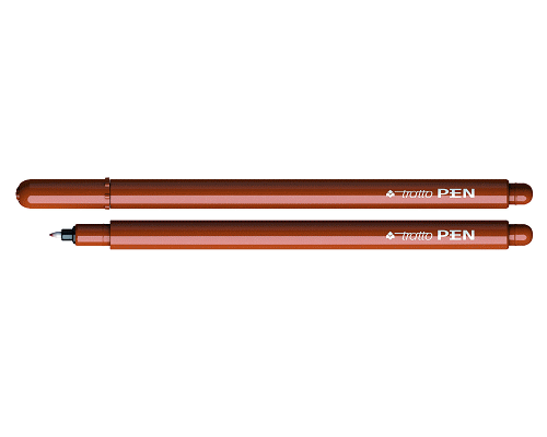 FINELINER TRATTO PEN OCRA ROSSA