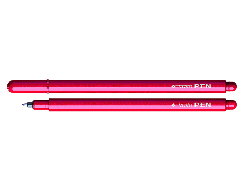 FINELINER TRATTO PEN ROSSO CARMINIO