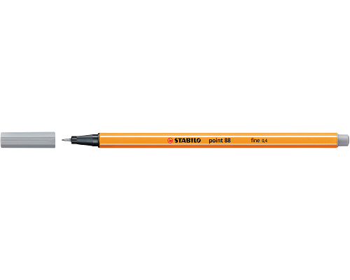 FINELINER POINT 88 0,4 FINE GRIGIO MEDIO