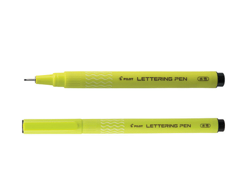 PENNARELLO GRADUATO LETTERING PEN 1,0 NERO