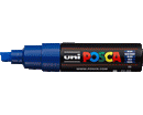 PENNARELLO MARCATORE UNIPOSCA PERMANENTE A BASE D ACQUA LARGA 8mm SCALPELLO BLU