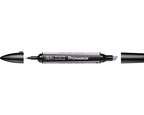 PENNARELLO PROMARKER PUNTA DOPPIA SCALPELLO E FINE A BASE DI LAVENDER (V518)