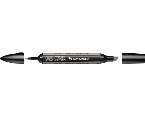 PENNARELLO PROMARKER PUNTA DOPPIA SCALPELLO E FINE A BASE DI WARM GREY 2 (WG02)