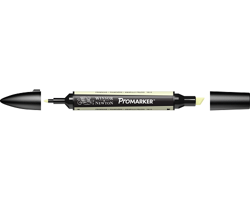 PENNARELLO PROMARKER PUNTA DOPPIA SCALPELLO E FINE A BASE DI PRIMROSE CAPS OFF