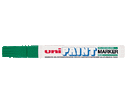 PENNARELLO MARCATORE A VERNICE UNIPAINT VERNICE INDELEBILE MEDIA VERDE SCURO