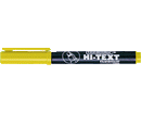 EVIDENZIATORE A PENNA FLUOCLIP 7000 SCALPELLO GIALLO