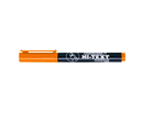 EVIDENZIATORE A PENNA FLUOCLIP 7000 SCALPELLO ARANCIO