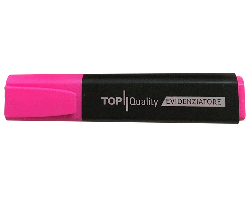 EVIDENZIATORE TOP QUALITY SCALPELLO ROSA