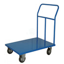 CHARIOT PLATEFORME EN TÔLE 600*900 AVEC 2 ROUES DE FREIN