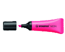 EVIDENZIATORE STABILO NEON SCALPELLO ROSA
