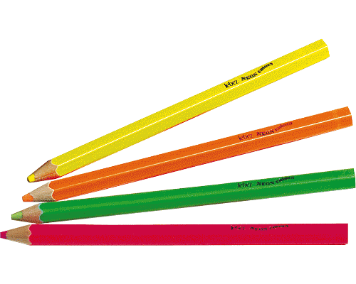 EVIDENZIATORE A MATITA JUMBO ESAGONALE pz 4 ASS.TI FLUO BLISTER