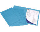 CARTELLINE CON SPILLO/PRESSINO FASTENER CARTONCINO 285grmm AZZURRO