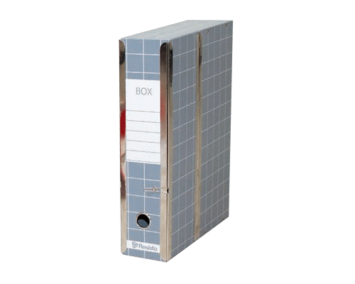 SCATOLA PORTAPROGETTI BOX 1 APERTURA PARZIALE mm 295 X 375 90mm GRIGIO