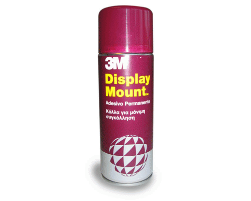 COLLA SPRAY DISPLAY MOUNT PERMANENTE 400ml