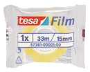 NASTRO ADESIVO TESAFILM TRASPARENTE CARAMELLA 15mm 33mt