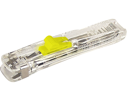 MOLLE CLIP FERMAFOGLI ACCIAIO MACCHINETTA CON 25 RICAMBI 