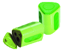 TEMPERAMATITE CON SERBATOIO GROOVE TRIANGOLARE PLASTICA 2fori