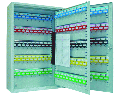 CASSETTA PORTACHIAVI METALLO cm. 38 X 55 X 14 200 GANCI