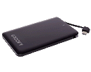 POWER BANK GROOVY SLIM 2600 mA NERO