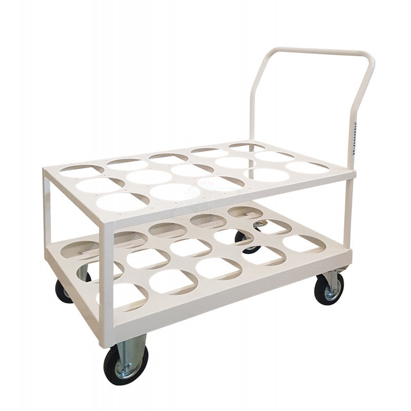 CARRELLO PIANALE ALLOGGIAMENTO15 BOMBOLE (9 Lt 3+6 lt 10/14)