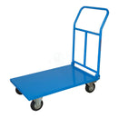 PIANALE IN LAMIERA 800x500 mm CON MANICO PIEGHEVOLE 4 R.GIR