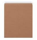 Buste Carta Cartoncino Cartoncino Piatto Avana 25 X 35,3 Cm Est Peso Gr 94