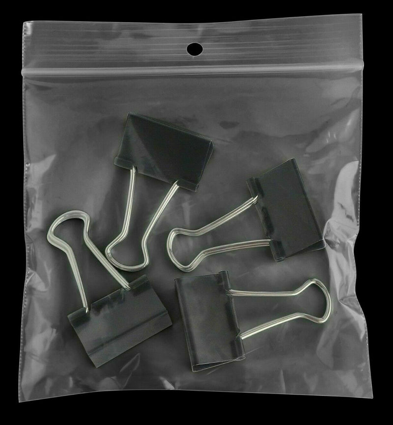 Sacchetti Buste Chiusura Pressione Trasparenti Pe Foro 50 My 40 X 40 Cm