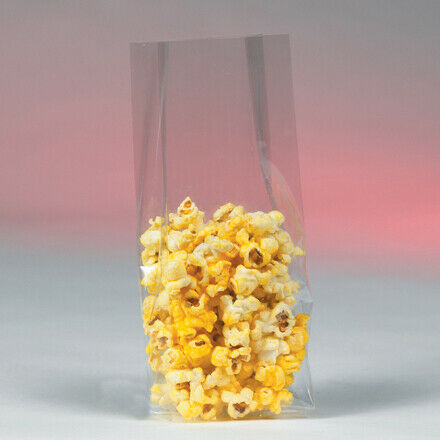 Sacchetti Trasparenti Polietilene Pe Soffietto 15 +8 X 38 Cm 40 My