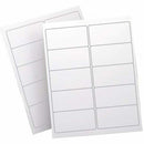 Étiquettes blanches imprimables multi-usages 68,5 x 38,1 mm, coins arrondis