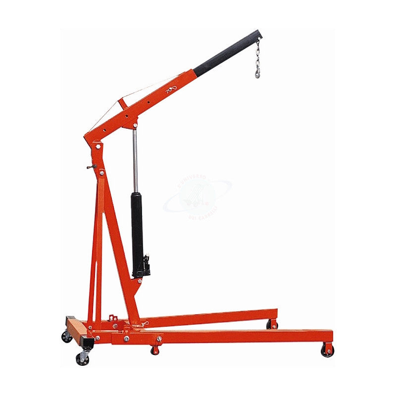 GRU PIEGHEVOLE 2000 Kg.POMPA ADOPPIO EFFETTO