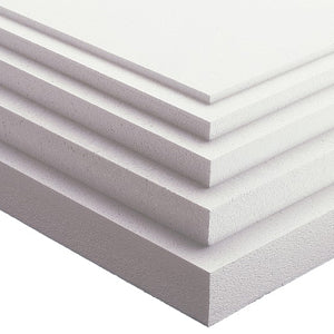Polistirolo Lastre Polistirolo 100 X 100 Cm Spessore Cm 5 DensitÃ  Kg/Mq 25