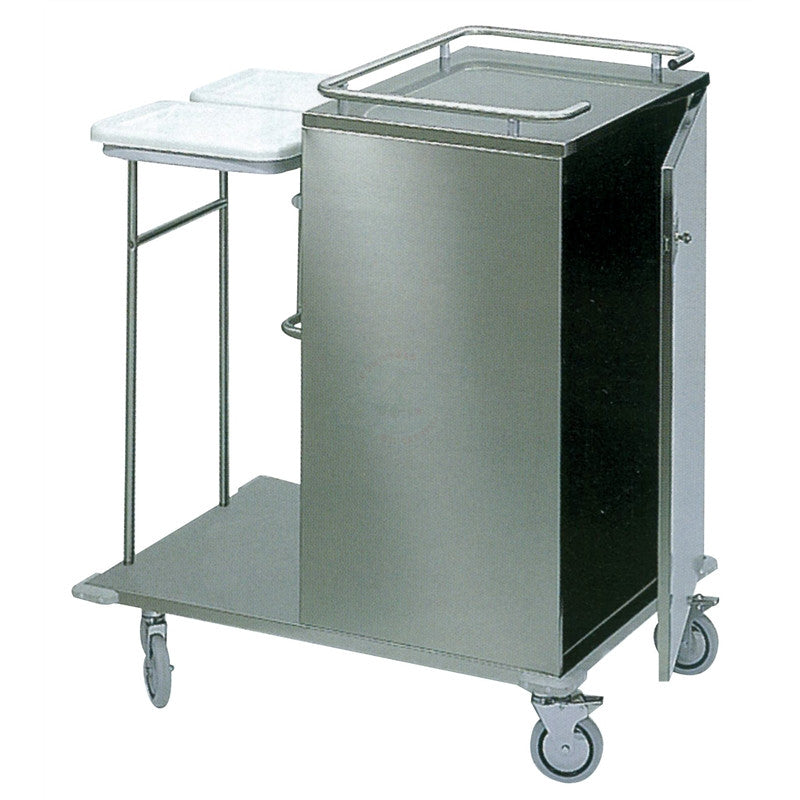 CARRELLO RACCOLTA/DISTRIBUZION1350X675X1145h INOX SATINATO