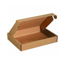 Boîtes d'expédition extra plates brunes découpées à l'emporte-pièce - 32 x 32 x 5 cm intérieur