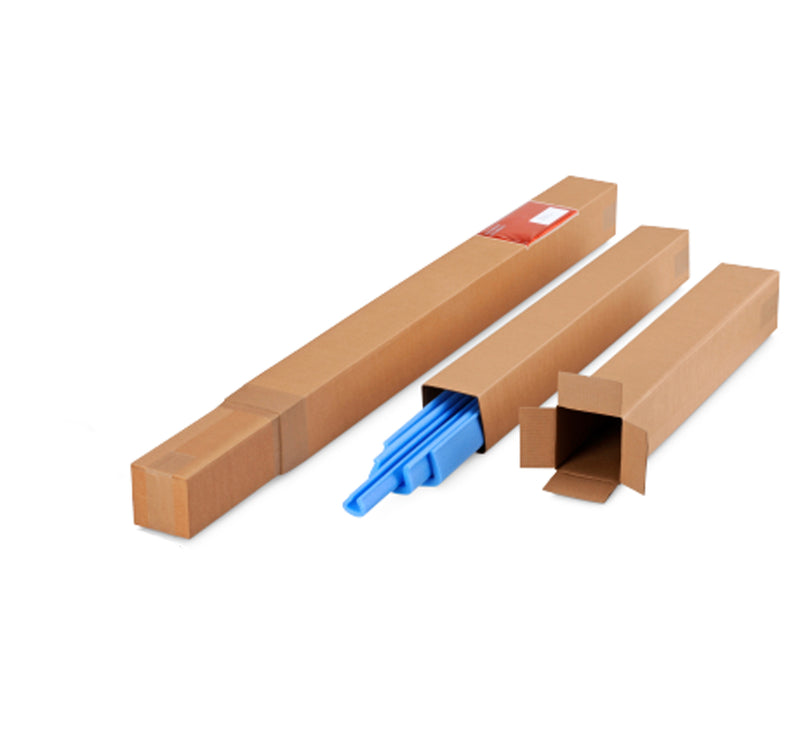 Scatole Cartone Imballaggio Tubo Telescopiche 10 X 10 X 120 Cm Int Tipologia Out
